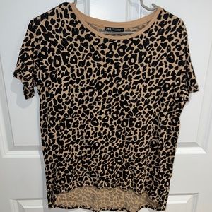 Cheetah zara top